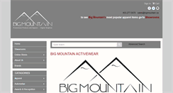 Desktop Screenshot of bigmountain.ca