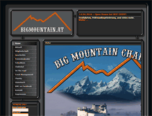 Tablet Screenshot of bigmountain.at